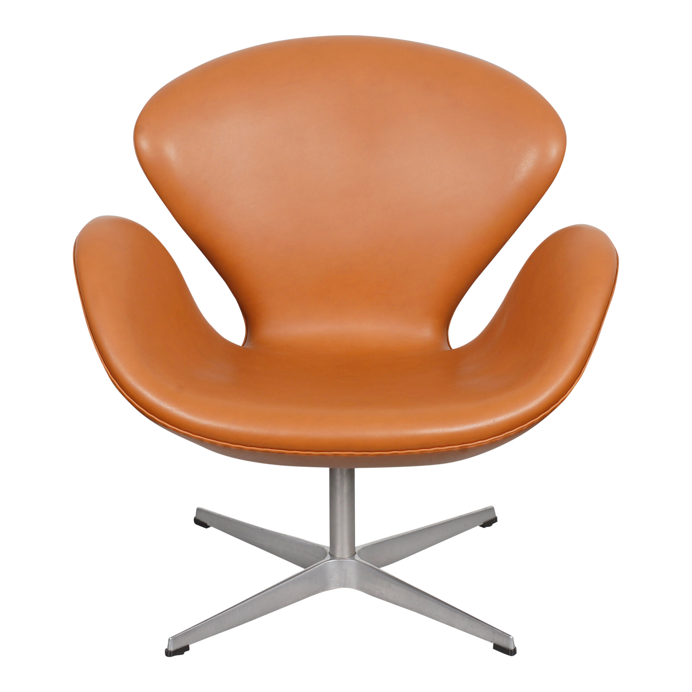 Buy Swan chair cognac classic leather - CPH-Classic